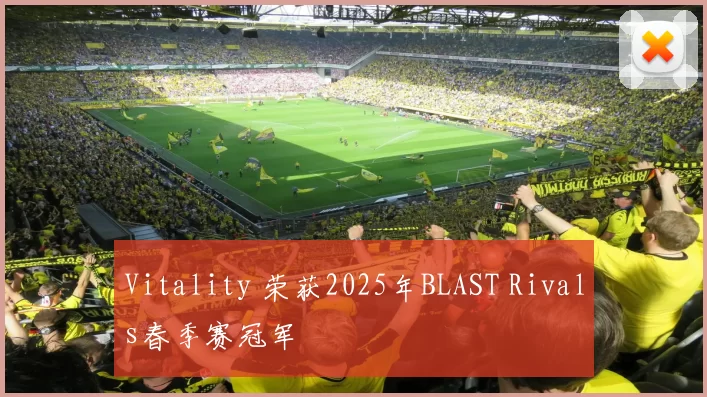 Vitality 荣获2025年BLAST Rivals春季赛冠军